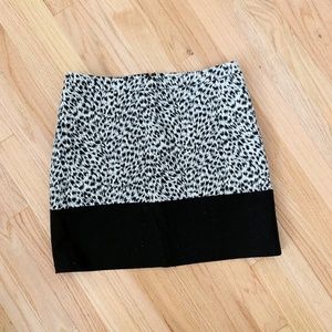 NEW Michael Kors Leopard Print Skirt